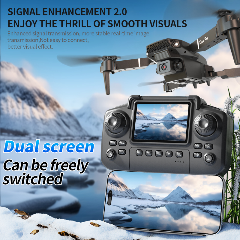 Power Tools World - E88 Pro Katlanabilir Drone Çift HD