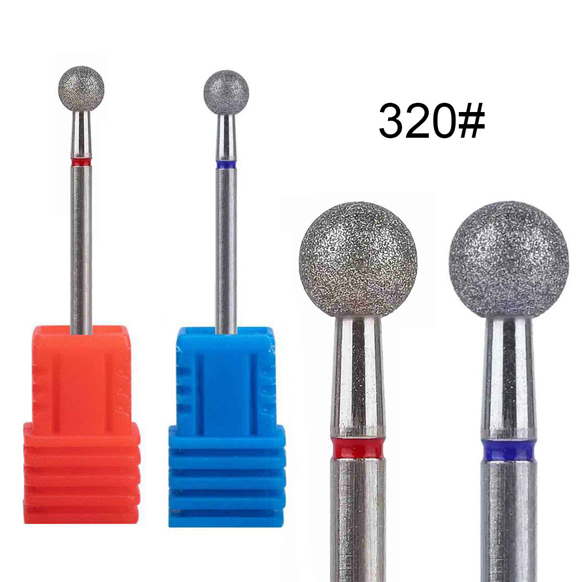 Power Tools Icon - 1/2/4 adet elmas tırnak matkap ucu