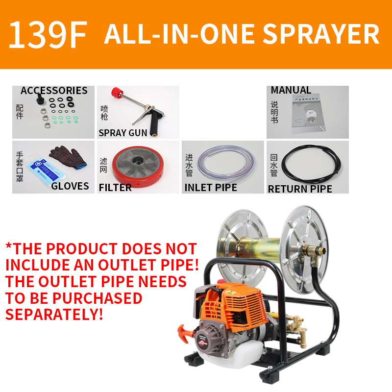 Power Tools Youtube - 139F/140F Rulo ve Tüp Entegreli Püskürtücü