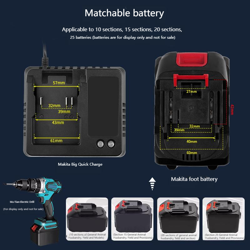 AB ABD 18V 21V Şarj Cihazı Mak - Power Tools Icon incelemesi ve fiyatı