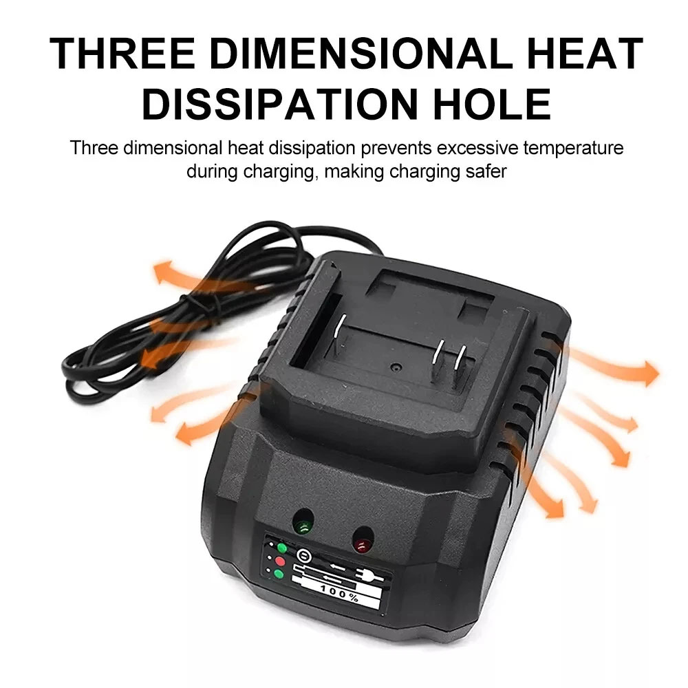 Li-ion Pil Şarj Cihazı 18V 21V - Power Tools Icon incelemesi ve fiyatı
