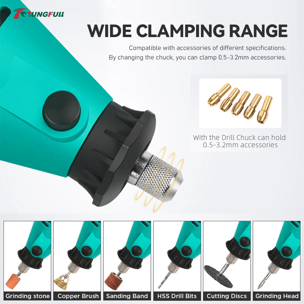 TUNGFULL Mini Elektrikli Taşla - Power Tools Icon incelemesi ve fiyatı