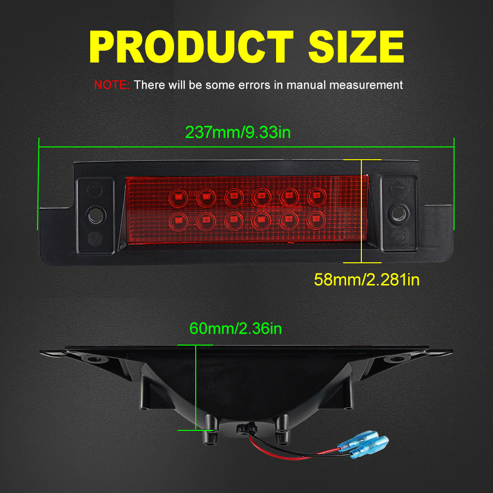 1 adet yüksek montaj LED kuyru - Power Tools World incelemesi ve fiyatı