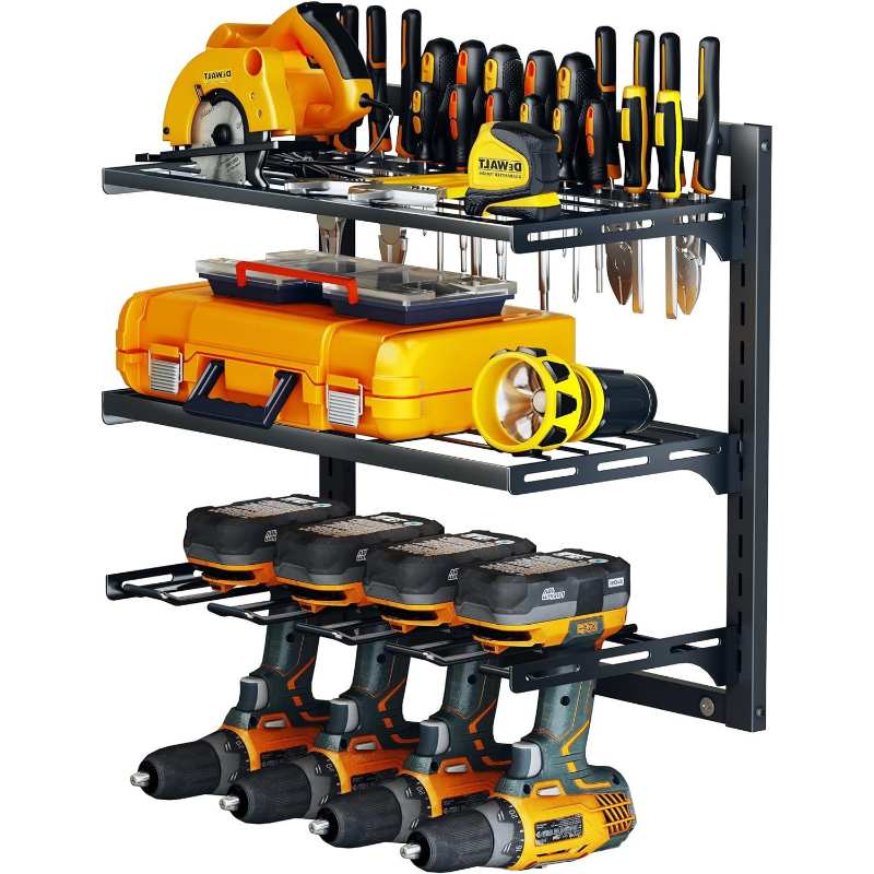 Elektrikli Alet Depolama Rafı  - Power Tools Organizer Diy incelemesi ve fiyatı