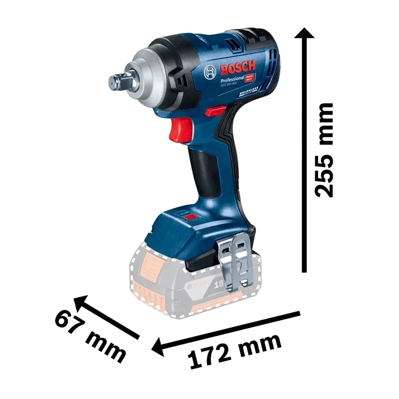 Bosch GDS 18V-400 18V Fırçasız - Power Tools Repairs incelemesi ve fiyatı